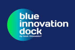 blue innovation dock - Logo by Messe Düsseldorf
