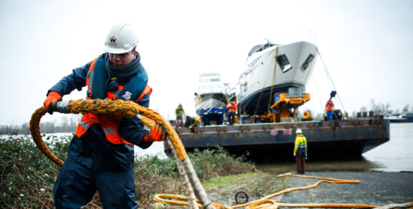 Photo: Delivery process