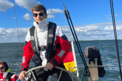 Mensch an Steuer | © Clara Weimer