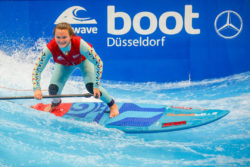 Fiona Wylde - SUP Wave Masters boot Düsseldorf (c) Foto: MD / CTillmann