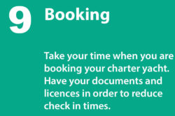 Grafik: © boot.de / What to keep in mind when booking a charter yacht