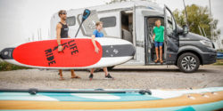 SUP and surfboards are ideal caravan companions / Foto: (c) MD / CT