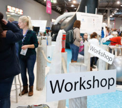 Mitmach-Aktionen zum Meeresschutz am love your ocean Stand entdecken / © Messe Düsseldorf / C. Tillmann